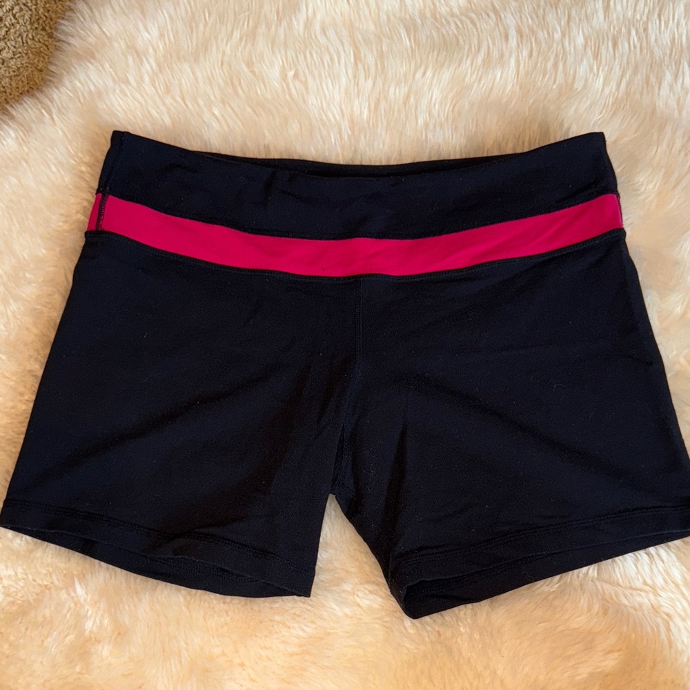 Vintage Lululemon Athletica Reversible Black Shorts